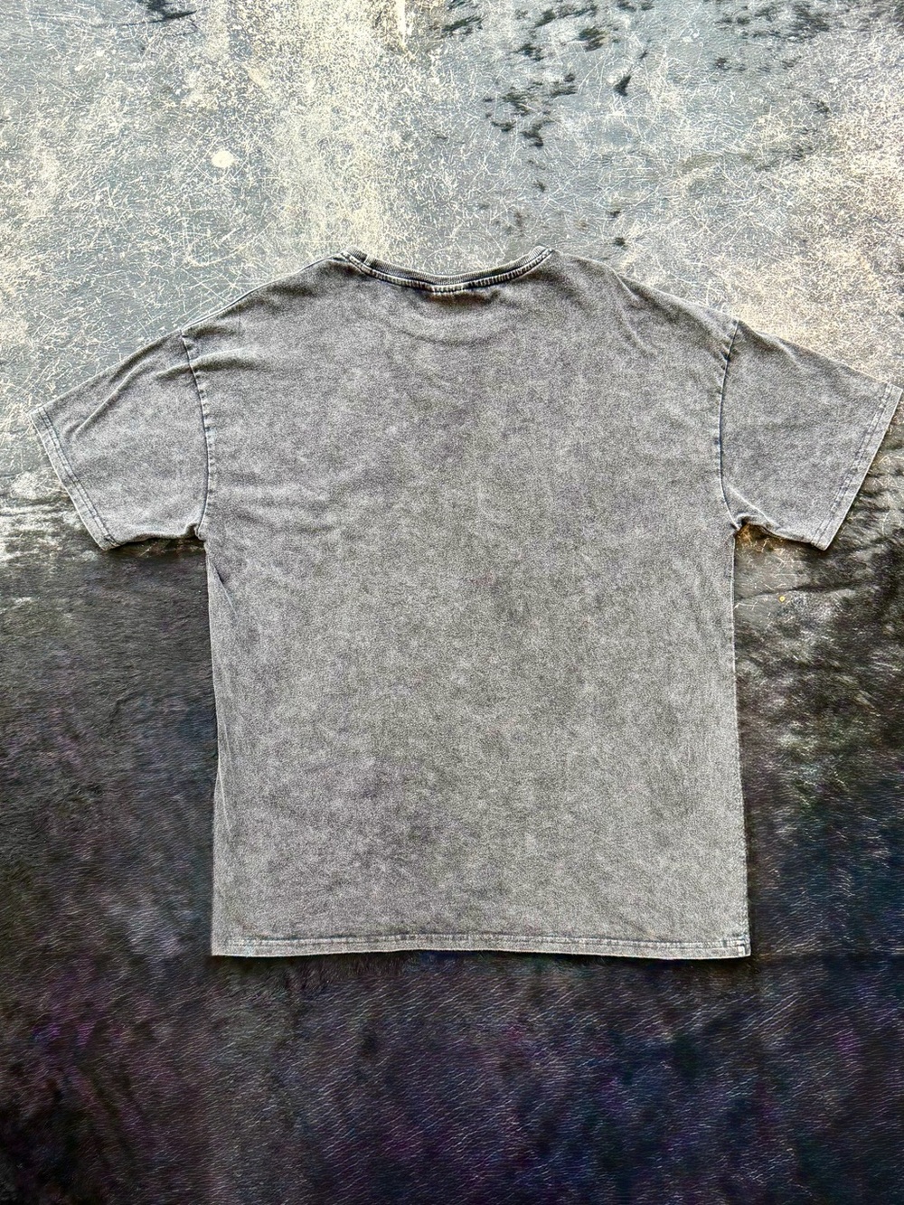 ROMWE 🌈💕 Care Bears Rollerskating Share Bear “Free Style” Stone-Washed Tee - Picture 5 of 5